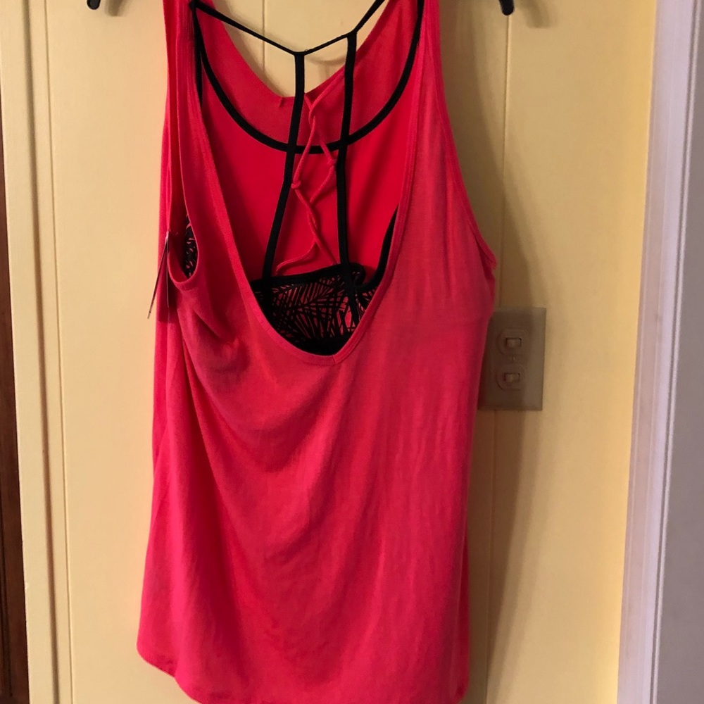 Workout Top with built in sports bra
